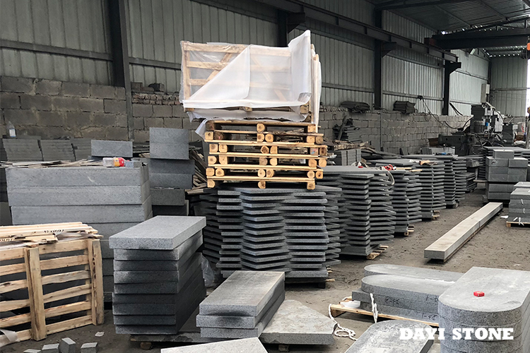 New G684 Natural Black Granite Stone Tiles